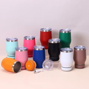 Thermos en acier inoxydable à sublimation avec logo personnalisé, 12 oz, avec haut-parleur Bluetooth, pour cadeaux d'entreprise, vente en gros - Product Image 5