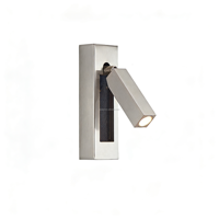 Lampe murale de lecture flexible à tête réglable pour chevet, éclairage mural pour hôtels cinq étoiles
