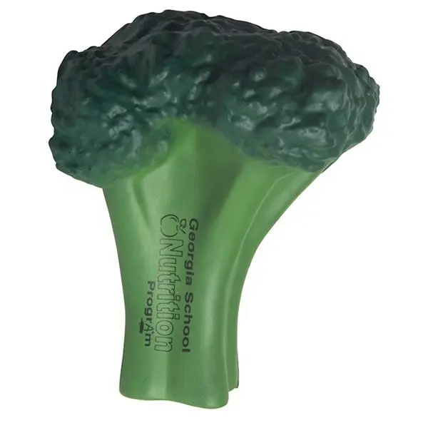 Mousse de PU anti-stress brocoli Squeeze