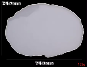 Grand moule en résine de silicone Multi-Design Grand moule rectangulaire en agate de géode pour <span class=keywords><strong>plateau</strong></span> en silicone pour <span class=keywords><strong>plateau</strong></span> d'artisanat en résine - Product Image 3