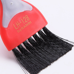 Pinceau de coloration capillaire LH-128 à pointe rouge, outil de salon et DIY pour tous types de cheveux - Product Image 4