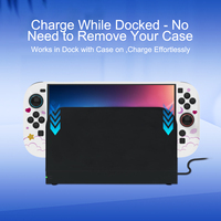 Casing Pelindung Anime Lucu, Grip Joycon Terpisah & Bingkai Tengah, Set Casing Keras PC untuk Nintendo Switch 2, Aksesoris Gaming
