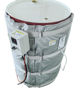 Couverture chauffante industrielle haute température pour tambour et baril IBC 1000L 1250 litres - Product Image 2