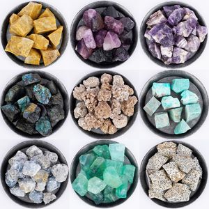 Cristaux d'<span class=keywords><strong>agate</strong></span> naturelle brute en granulés, pierres diffuseuses d'aromathérapie, matériaux bruts démagnétisants, spécimens minéraux - Product Image 1