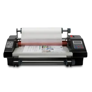 Draagbare Hete Koude A3 Formaat Lamineerrol Om Te Rollen Lamineren Machine Voor Bopp Film/Folie/Laminator Pouch Folie