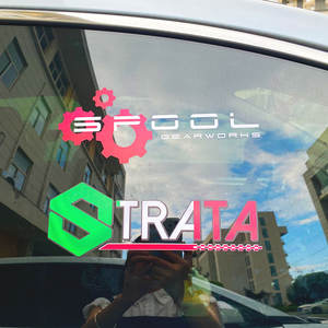 Pegatinas de ventana de coche de alta calidad, resistente a la intemperie, para uso en exteriores, <span class=keywords><strong>UV</strong></span> vinilo resistente a los rayos, transferencia de logotipo personalizado, pegatinas para coche - Product Image 3