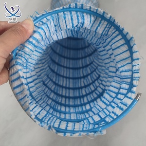 Tuyau de drainage aveugle moderne en <span class=keywords><strong>géotextile</strong></span> perméable avec filtre, noyau en fil d'acier flexible, pour drainage souterrain des infiltrations Huahunt - Product Image 2