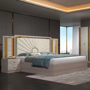 ชุดเฟอร์นิเจอร์ห้องนอนหรูหราทันสมัยพร้อมเตียงไม้สำหรับบ้าน UL-LR0003 ชุดเฟอร์นิเจอร์ห้องนอน UL-LR0003 UL-LR0003 เฟอร์นิเจอร์ห้องนอน - Product Image 3
