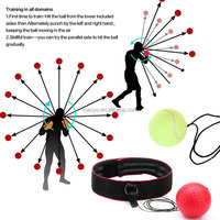 Ballon de frappe Macyo à fixer sur la tête pour l'entraînement de vitesse Sanda, ballon de réflexe de boxe, équipement de fitness à domicile, accessoires de boxe