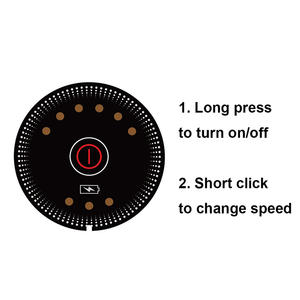 Mini pistola de masaje de tejido profundo recargable Masajeador de mano de cuerpo completo Masajeador de cuerpo completo portátil - Product Image 5