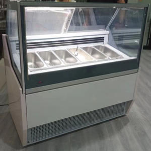 ตู้แช่ไอศกรีมแบบกระจกบานเลื่อนคุณภาพดีสำหรับธุรกิจ <span class=keywords><strong>SPM</strong></span> - Product Image 4