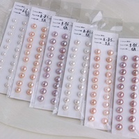 Perles d'eau douce naturelles écologiques de forme bouton 8-9 mm AAAAA, perles polies pour artisanat, vente en gros en vrac