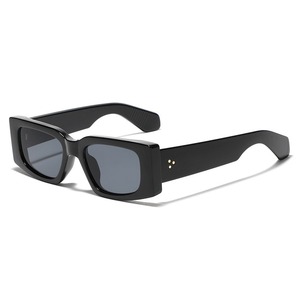 Gafas de Sol Rectangulares Pequeñas para Hombre, Estilo <span class=keywords><strong>Retro</strong></span>, Vintage, Futurista, Y2K, de Alta Calidad, 2024 - Product Image 4