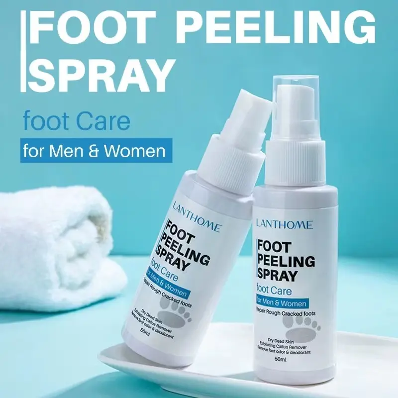 Wholesale Foot Skin Care Heels Deodorant Urea 40% Orgainc Ingredient Exfoliating Nourishing Moisturizing Peeling Foot Spray 50ML