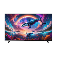 Téléviseur mobile Max1 Projector 55 pouces 4K UHD Full HD LED Smart TV avec certification Black SECAM CE/FCC, fréquence de rafraîchissement 60Hz, TV pour hôtel
