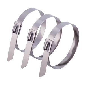 ربطة عنق معدنية مقاومة للتآكل ذاتية الغلق من الفولاذ المقاوم للصدأ - Product Image 1