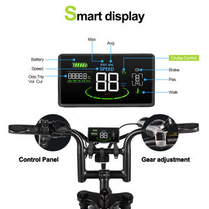 Bicicleta Eléctrica Todoterreno QMWHEEL V20 Pro con Llantas Anchas para Italia, Bicicleta Eléctrica para Ciclismo de Montaña para Adultos - Product Image 2