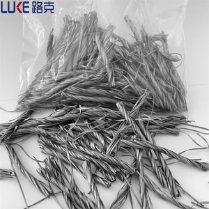 38mm 54mm fiber polimeriche Macro sintetiche intrecciate in polipropilene per calcestruzzo - Product Image 2