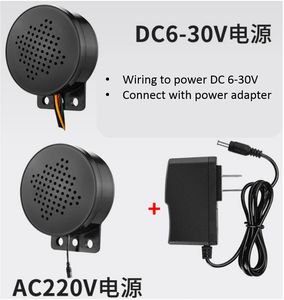 Boîte à mélodies JDM YX-60, alarme musicale pour voiture et camion, avertisseur sonore de recul programmable, haut-parleur externe, DC6-30V 1A, relais sans fil - Product Image 4