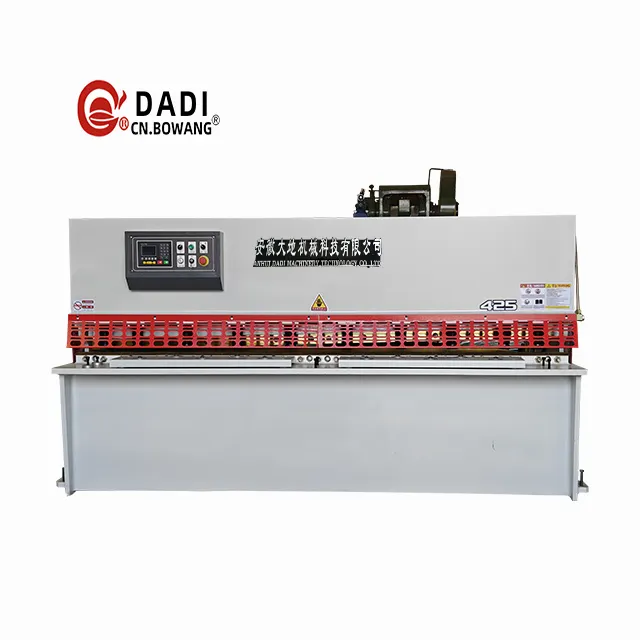 Máquina de corte de placas guilhotina hidráulica DADI QC12K 6/4000 CNC