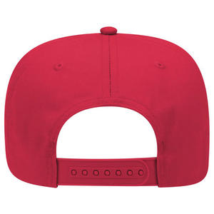 Casquette de baseball pour jeunes TCAP personnalisée à 5 panneaux, rouge unie, pour la pêche en plein air - Product Image 3