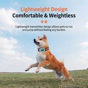 Collier de dressage <span class=keywords><strong>pour</strong></span> <span class=keywords><strong>chien</strong></span> anti-aboiement avec GPS sans fil, clôture virtuelle, puce importée, étanche, choc <span class=keywords><strong>électrique</strong></span> et autonomie de plus de 20 heures - Product Image 6