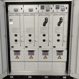 34.5kV גז מבודד Switchgear RMU LBS + CB טבעת ראשי יחידה + 2LBS 2CB