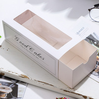 Groothandel Custom Wit Kraftpapier Dozen Voedsel Cupcake Biscuit Verpakking