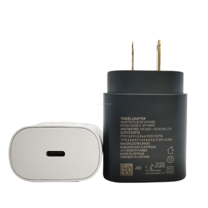 Chargeur rapide haute vitesse Type-C 25W EP-TA800 pour S10/S23/Note 10 PD 3.0 avec câble rétractable pliable écologique, prise US - Product Image 4
