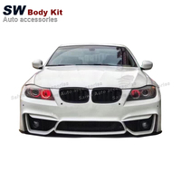 Haute qualité pour BMW série 3 E90 E92 Kit carrosserie nouvel état M3 M4 Style pare-chocs avant jupes latérales pare-chocs arrière SW mise à niveau Convers