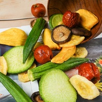 Aperitivos de frutas y verduras de VF & FD, chips de frutas y verduras secas, palitos de batata integrales liofilizados, jackfruit Taro