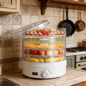 Déshydrateur alimentaire commercial à 5 niveaux pour fruits, légumes, viande séchée et aliments pour animaux de compagnie - Product Image 5