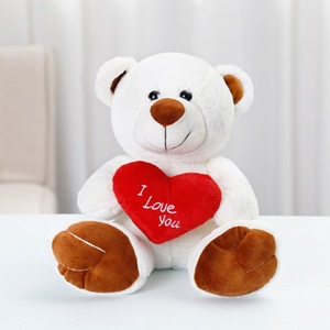 Boneka Beruang Teddy Grosir dengan Hati Peluk & Dasi Kupu-kupu, Boneka Hewan Lucu Bergaya Kartun, Hadiah Hari Valentine - Product Image 4