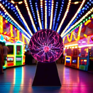 स्थिर गेंद प्लाज्मा गेंद बिजली की गेंद जादू बॉल इंटरएक्टिव गेम इवेंट गेम्स कार्निवल गेम कार्यक्रम कार्यक्रम - Product Image 1