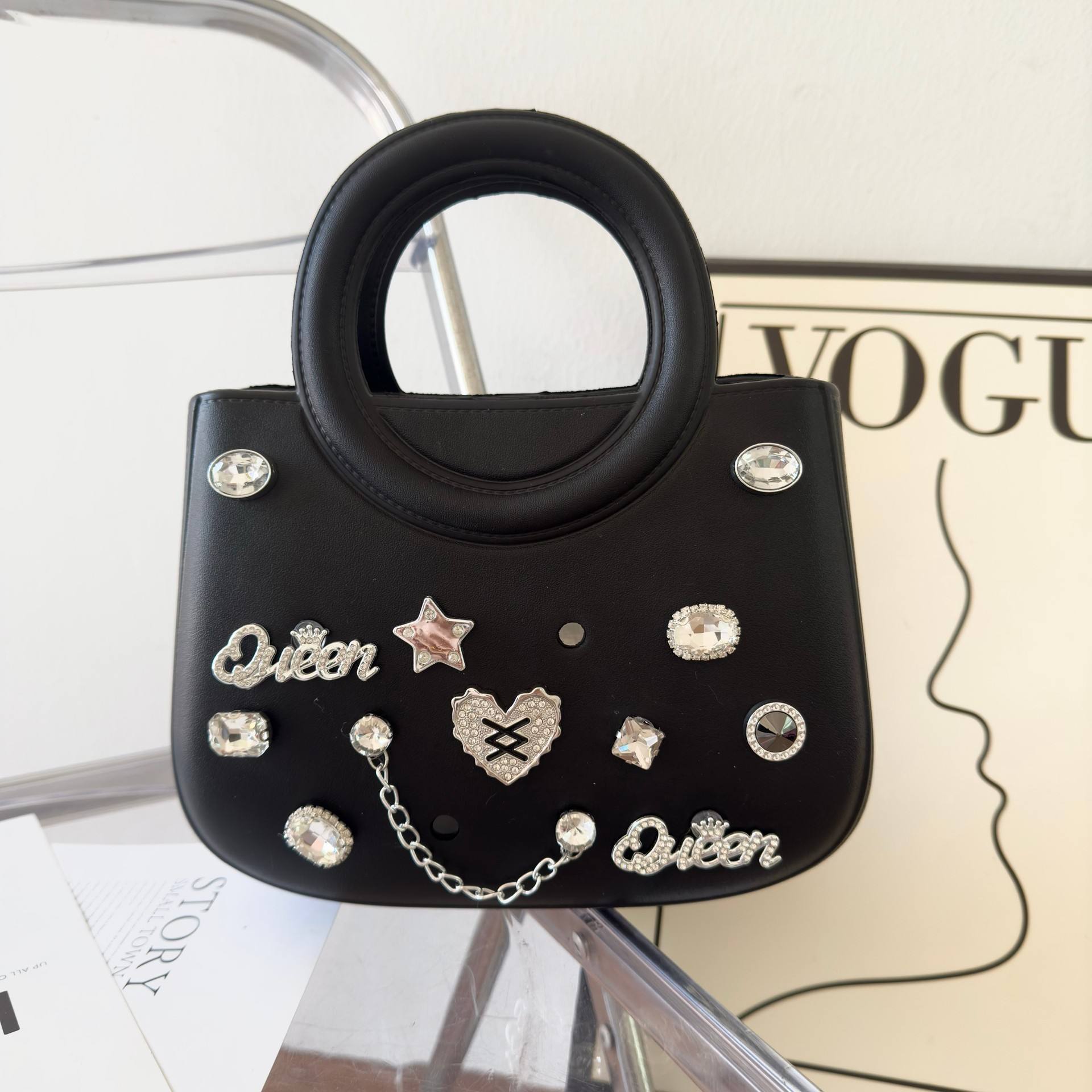 B3 noir-k reine diamant