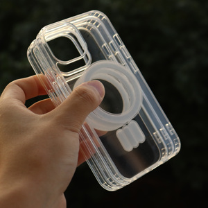 <span class=keywords><strong>Funda</strong></span> Magnética Transparente de Acrílico para 17 Pro Max con Protección de 360°, Carga Inalámbrica y Resistente a Impactos - Product Image 5
