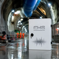 Système de surveillance environnementale industrielle PM2.5 PM10 TSP CO2 CO CH4 Température Humidité RS485 WiFi LoRaWAN 4G pour tunnel