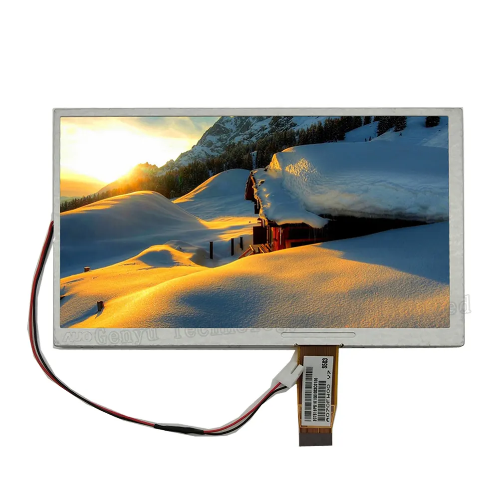 26 pins 7 (16:9 diagonal) inch Color TFT LCD Display In LCD Module