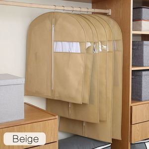 Housse de protection en tissu non tissé pour vêtements, housse de costume, housse de rangement pour manteaux, sac de costume pour hommes, femmes et enfants - Product Image 2