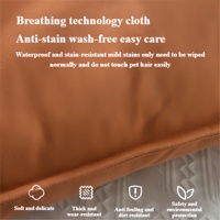 Tatami japonais moderne chaise décontractée simple face vers l'arrière tissu double pli pliant modulaire hauteur réglable canapé doux