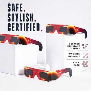 Fábrica ISO Certificado Solar <span class=keywords><strong>Eclipse</strong></span> Gafas Diseño personalizado <span class=keywords><strong>Eclipse</strong></span> solar Ver gafas de papel para ver <span class=keywords><strong>Eclipse</strong></span> - Product Image 4