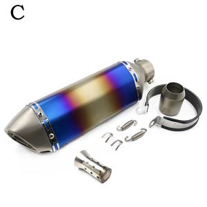 Tubo de escape de 51mm para motocicleta de acero inoxidable con DB Killer azul para Honda X11 X4 m109r <span class=keywords><strong>er6n</strong></span> sistema de escape de motocicleta - Product Image 6