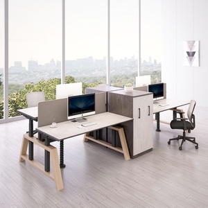 Height <b>Adjustable</b> Office <b>Table</b> Sit Stand Desk Design <b>Adjustable</b> Standing Desk Electric - Product Image 5