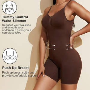 Body Sculptant Gainant Intégral sans Coutures Effet Ventre Plat pour Robe Décolletée dans le <span class=keywords><strong>Dos</strong></span>, Modèle Sablier Mi-Cuisse - Product Image 3