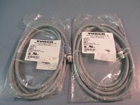 Kabel Tipis Eurofast Lurus Male Rsc 572-2m Id U0303-0 Satu Set Isi Dua Baru Asli Otomasi Industri Kontrol Terprogram Plc