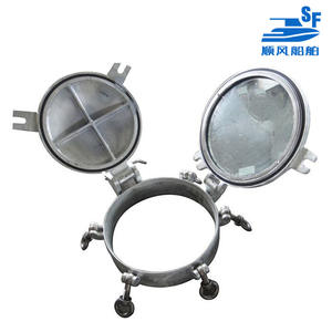 Hublots marins en aluminium, couvercles de trappe étanches, composants d'équipement de navire avec livraison immédiate - Product Image 3