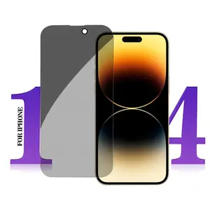 Film Tempered Glass Tahan Air Instalasi Mudah S21 A51 Xs Max A53 6 Filter Pelindung Layar Privasi untuk Samsung Galaxy