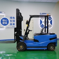 Chariot élévateur à batterie nouvelle génération 3 tonnes avec temps d'exploitation prolongé pour entrepôts soucieux de l'environnement, haute qualité