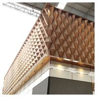 Abat-jour en aluminium pour façade métallique