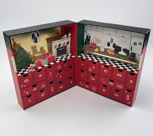 Calendario de Adviento Navideño Personalizado en Caja Rígida de Cartón para Dulces y Chocolates, Venta al Por Mayor para Regalos - Product Image 2